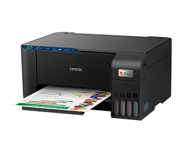 Impresora Multifuncional Epson EcoTank L3210 | Sistema de Tanques de Tinta | USB