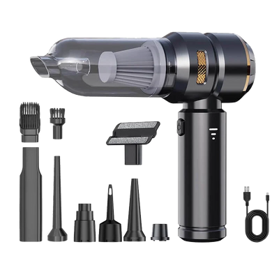 Aspiradora Inalámbrica de Mano Suitu ST-6693A Plus | Motor Brushless | Recargable USB-C | Hogar y Auto